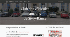 Desktop Screenshot of cvasr.be