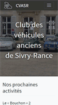 Mobile Screenshot of cvasr.be